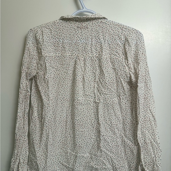Dotted Ruffle Blouse - Picture 2 of 3
